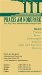 Mobile Screenshot of praxis-am-nordpark.net